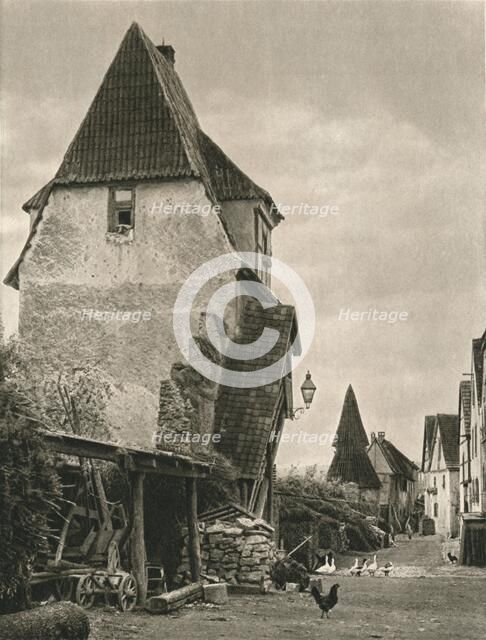 'Sulzfeld a. Main - Town Wall', 1931. Artist: Kurt Hielscher.