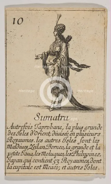 Sumatra, 1644. Creator: Stefano della Bella.