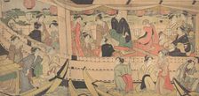 Sumida River Holiday, 1788-90. Creator: Torii Kiyonaga