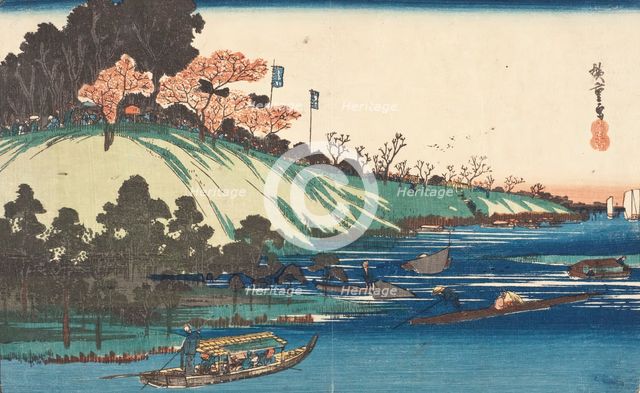 Sumida River, Late 1830s. Creator: Ando Hiroshige.