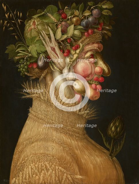Summer, 1563. Artist: Arcimboldo, Giuseppe (1527-1593)