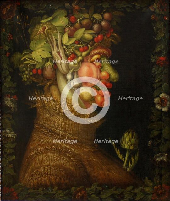 Summer, 1573. Artist: Arcimboldo, Giuseppe (1527-1593)