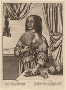 Summer, 1641. Creator: Wenceslaus Hollar