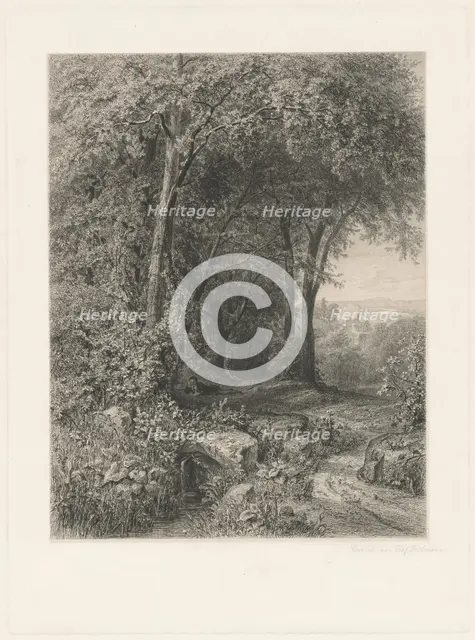 Summer, 1871. Creator: Eduard Willmann.