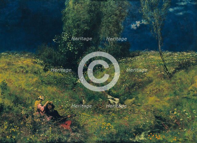 Summer, 1872. Artist: Thoma, Hans (1839-1924)