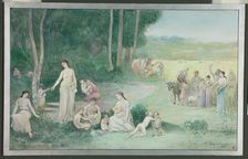 Summer, 1873. Creator: Pierre Puvis de Chavannes