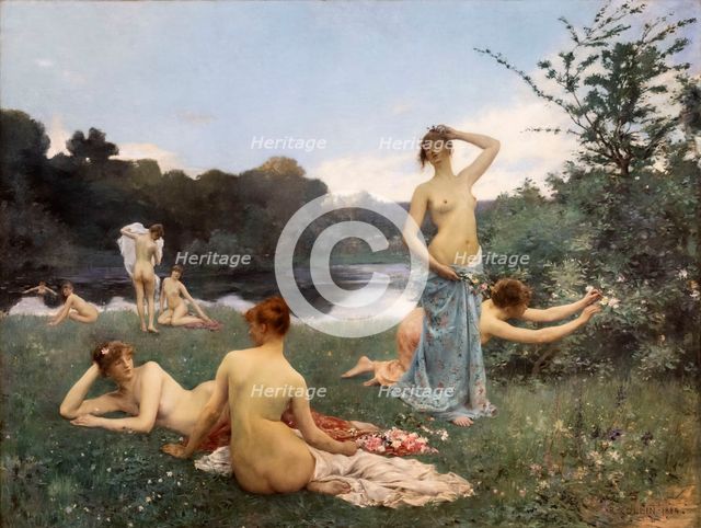 Summer, 1884. Creator: Collin, Raphaël (1850-1916).