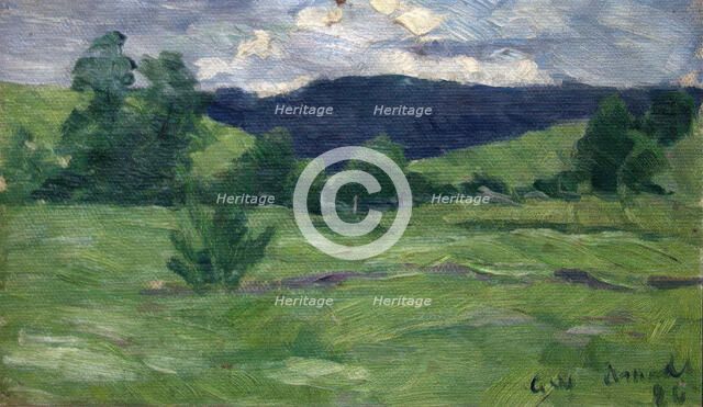 Summer, 1886. Creator: Gustav Wentzel.