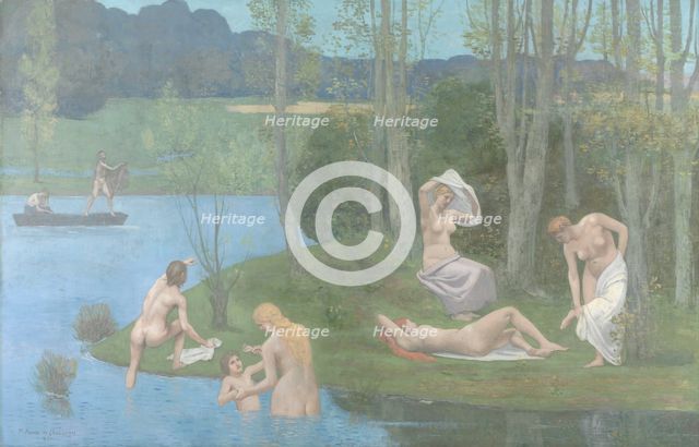 Summer, 1891. Creator: Pierre Puvis de Chavannes (French, 1824-1898).