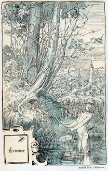 Summer 1898. Creator: Rudolf von Seitz