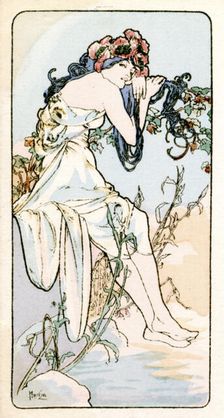 Summer 1900. Artist: Alphonse Mucha