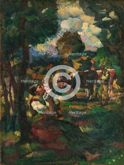 Summer, 1926. Creator: Gustav Mally.
