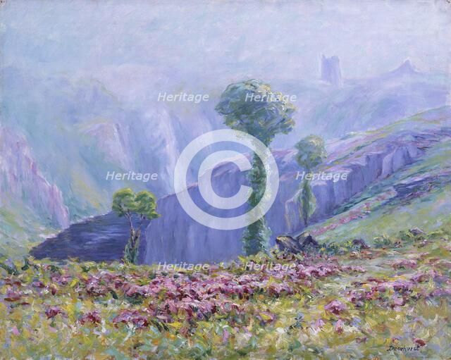 'Summer mist, Valley of La Creuse', 1880-1940. Artist: Wynford Dewhurst