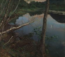 Summer Night, 1886. Creator: Eilif Peterssen