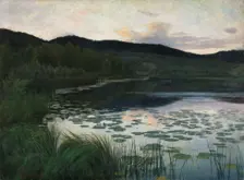 Summer Night, 1886. Creator: Kitty Lange Kielland