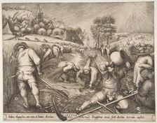 Summer (Aestas) from the series The Seasons, 1570. Creator: Pieter van der Heyden