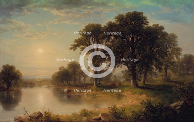 Summer Afternoon, 1865. Creator: Asher Brown Durand.