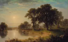 Summer Afternoon, 1865. Creator: Asher Brown Durand