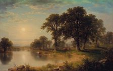 Summer Afternoon, 1865. Creator: Asher Brown Durand