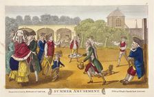 Summer amusement possibly at White Conduit House, Islington, London, c1784. Artist: Anon