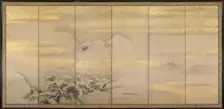 Summer and Winter Landscapes (one of a pair), 1600s. Creator: Kano Naonobu (Japanese, 1607-1650)