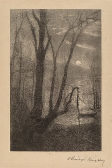 Summer by the Lakeside, 1883. Creator: Elbridge Kingsley