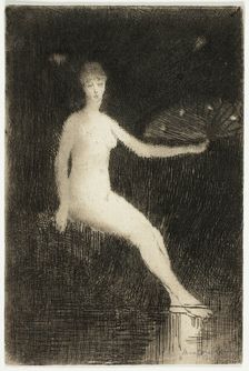 Summer (Black and White Version), 1888. Creator: Theodore Roussel