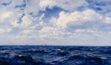 Summer Breeze in the Channel, 1893. Creator: Henry Moore