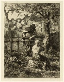 Summer, c. 1865. Creator: Charles Emile Jacque