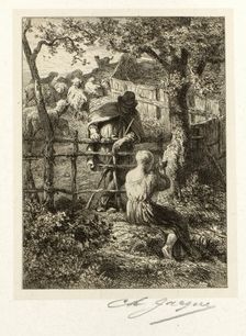 Summer, c. 1865. Creator: Charles Emile Jacque