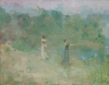 Summer, ca. 1890. Creator: Thomas W Dewing