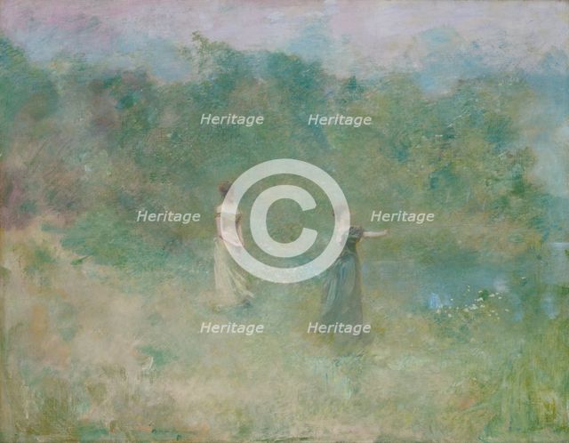 Summer, ca. 1890. Creator: Thomas W Dewing.