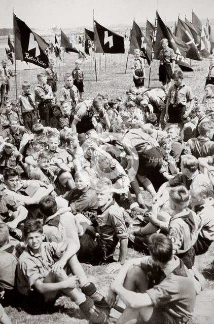 Summer camp of the Hitler Youth, Germany, 1936.  Creator: Unknown.