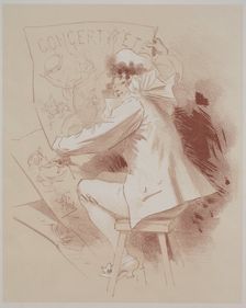 Summer Concert, c. 1895-1900. Creator: Jules Chéret (French, 1836-1932); Chaix