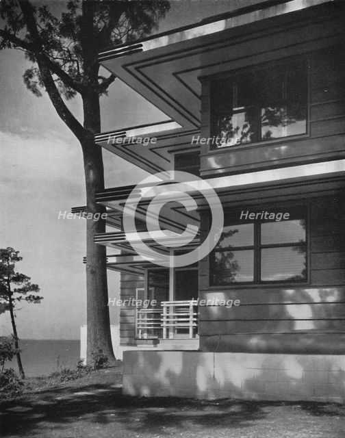 'Summer cottage...on Gibson Island, Maryland', 1933. Artist: Unknown.