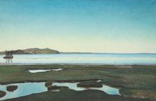 Summer day at Roskilde Fjord, 1900. Creator: Ring, Laurits Andersen (1854-1933)