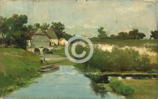 Summer Day, c.1870-c.1903. Creator: Jan Hendrik Weissenbruch.