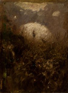 Summer Day. Goatsherd with a Goat, 1895-1897. Creator: Ladislav Mednyanszky