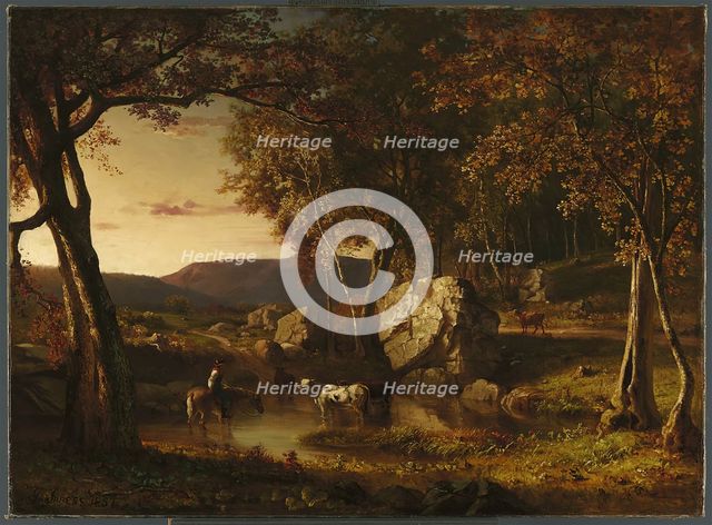 Summer Days, 1857. Creator: George Inness.