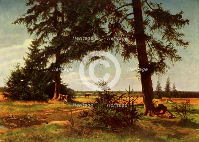 'Summer Evening', 1878, (1965). Creator: Aleksandr Ivanovic Morozov.