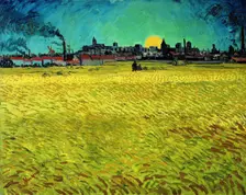 Summer evening, 1888. Creator: Gogh, Vincent, van (1853-1890)