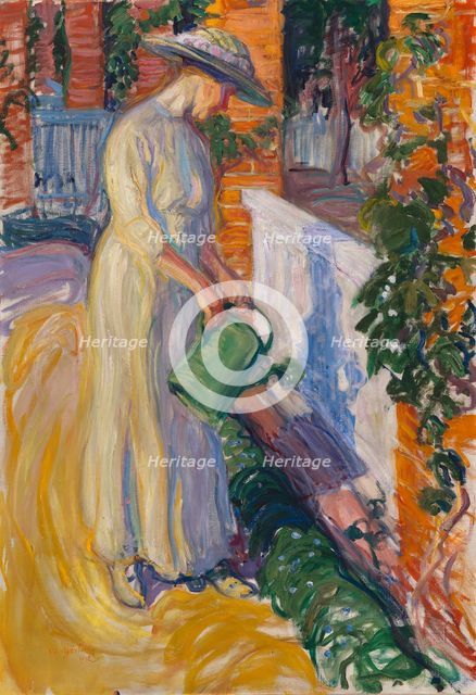 Summer Evening, 1912. Creator: Vilho Sjöström.
