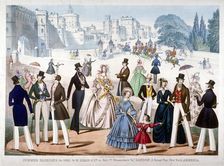 Summer Fashions for 1841 c1841. Artist: Anon