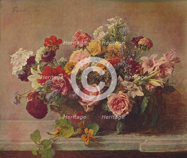 'Summer Flowers', 1882, (c1915). Artist: Henri Fantin-Latour.