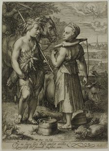 Summer, from The Four Seasons, 1601. Creator: Jan Saenredam