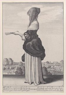 Summer, from The Seasons, 1643-44., 1643-44. Creator: Wenceslaus Hollar