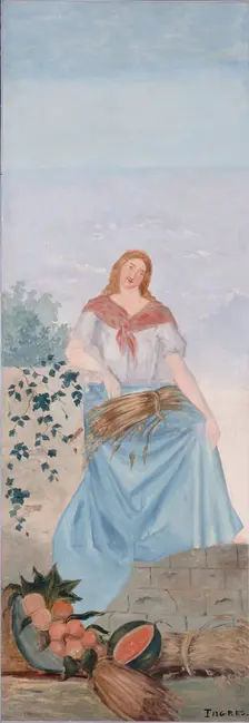 Summer (From the Series Les Saisons). Artist: Cézanne, Paul (1839-1906)