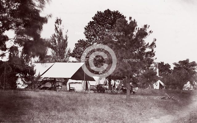 Summer Headquarters of General Grant, City Point, Virginia, 1861-65. Creator: Unknown.