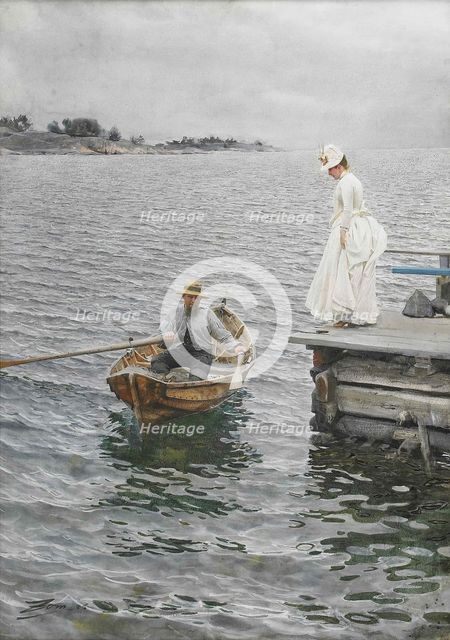Summer holidays, 1886.