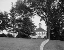 Summer house at Mt. Vernon, c.between 1910 and 1920. Creator: Unknown